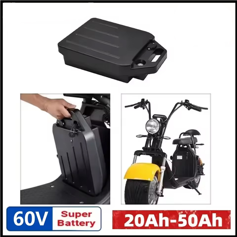 Harley Citycoco 60V 20-40Ah El - огляд і ціна 60V 30Ah Electric Scooter Battery