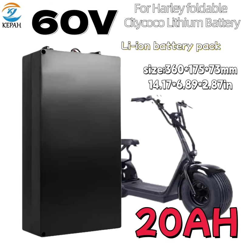 For Harley Electric Motorcycle - огляд і ціна 60V 30Ah Electric Scooter Battery